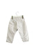 A White Casual Pants from Bonpoint in size 12-18M for girl. (Back View)
