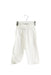 A White Casual Pants from Jacadi in size 12-18M for girl. (Front View)