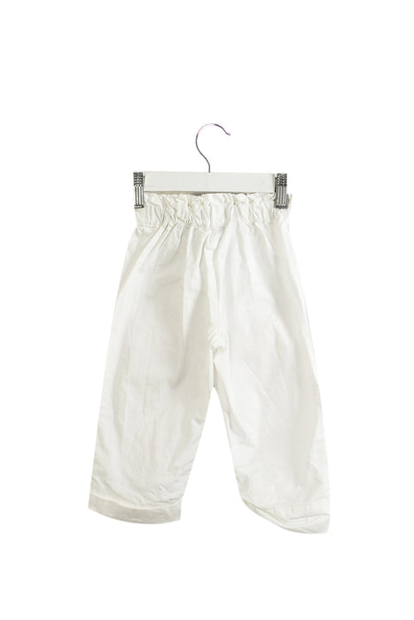 A White Casual Pants from Jacadi in size 12-18M for girl. (Back View)