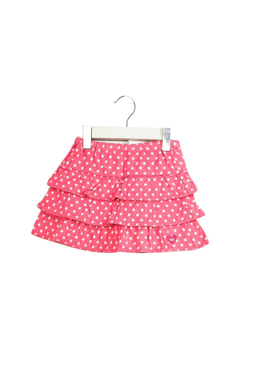 A Pink Short Skirts from Miki House in size 2T for girl. (Front View)