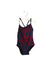A Navy Swimsuits from Sabina Swims in size 2T for girl. (Front View)