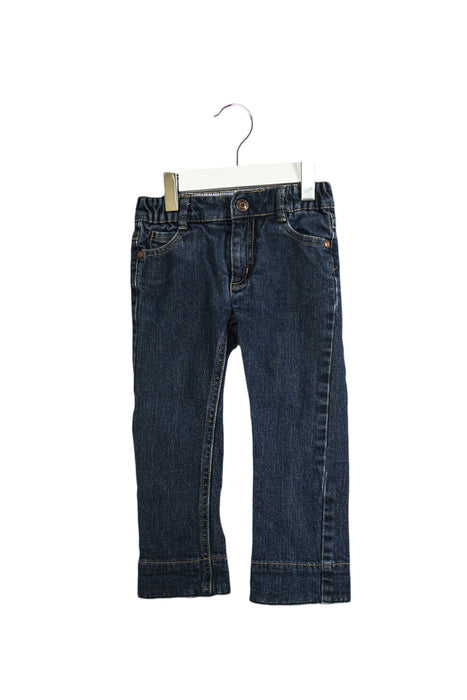 A Blue Jeans from Jacadi in size 18-24M for boy. (Front View)