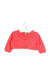 A Pink Cardigans from Janie & Jack in size 0-3M for girl. (Front View)