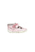 A Pink Sneakers from Start-Rite in size 3-6M for girl. (Back View)