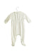 A White Long Sleeve Jumpsuits from Petit Bateau in size 0-3M for girl. (Back View)