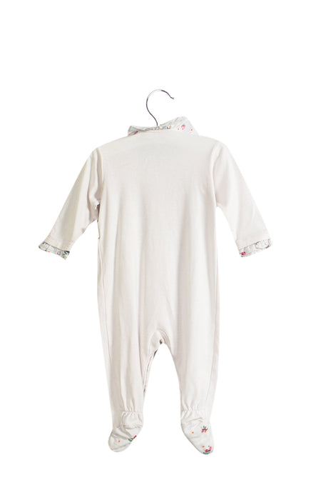 A Pink Long Sleeve Jumpsuits from Dior in size 3-6M for girl. (Back View)