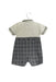 A Grey Jumpsuits from Chickeeduck in size 6-12M for boy. (Back View)