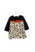 A Black Long Sleeve Dresses from Rykiel Enfant in size 12-18M for girl. (Front View)