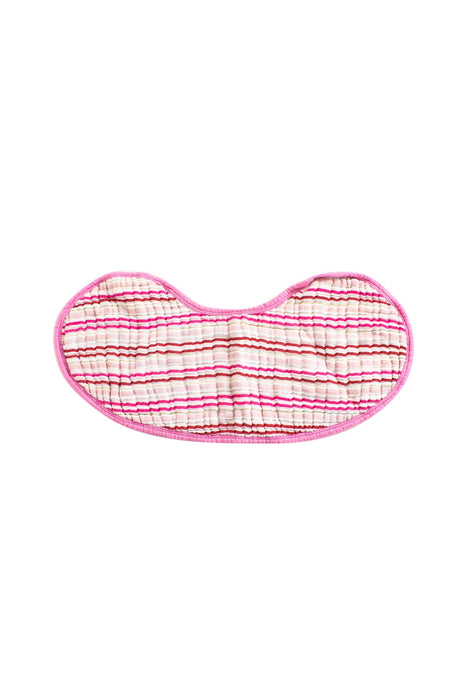 A Pink Bibs from Aden & Anais in size O/S for girl. (Front View)