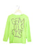 A Green Long Sleeve Tops from Crewcuts in size 3T for girl. (Front View)