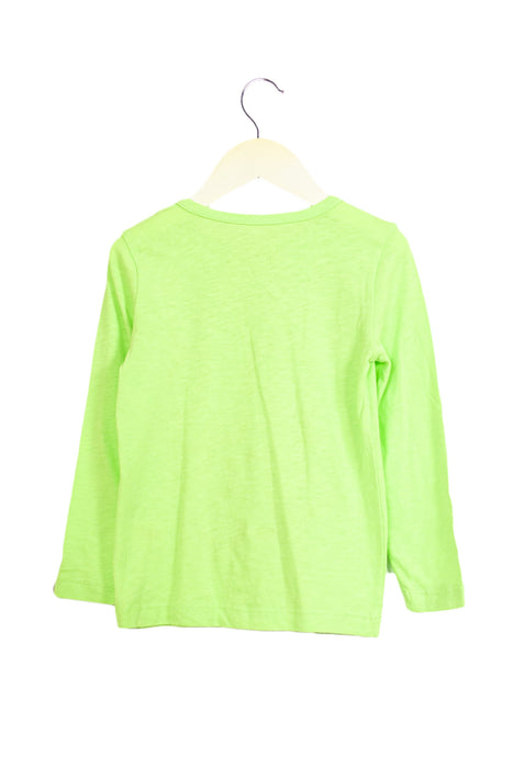 A Green Long Sleeve Tops from Crewcuts in size 3T for girl. (Back View)