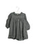 A Black Long Sleeve Dresses from Dior in size 6-12M for girl. (Front View)