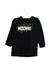A Black Crewneck Sweatshirts from Moschino in size 12-18M for girl. (Front View)