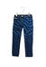 A Blue Jeans from Moschino in size 4T for girl. (Front View)