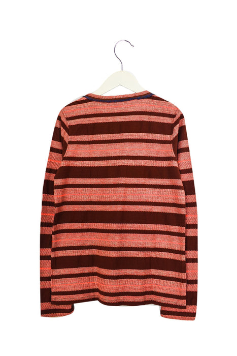 A Brown Long Sleeve Tops from Scotch R'Belle in size 12Y for girl. (Back View)