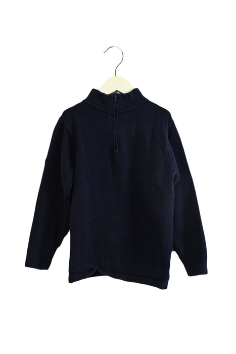 A Navy Knit Sweaters from Busy Bees in size 8Y for boy. (Front View)