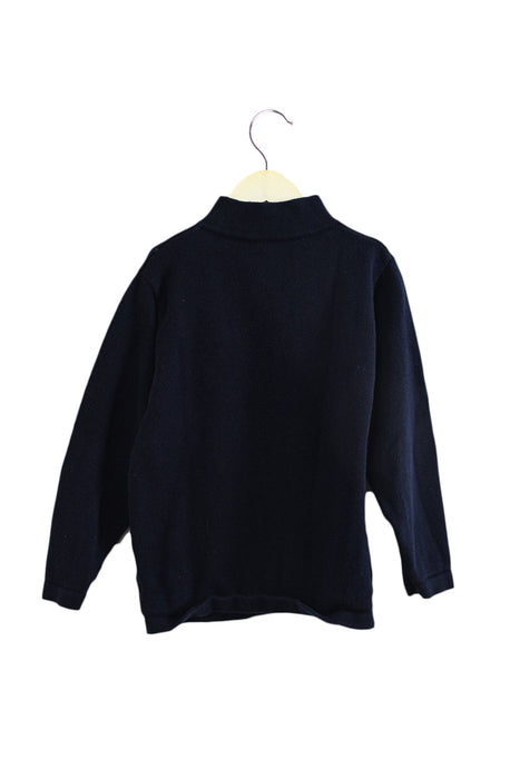 A Navy Knit Sweaters from Busy Bees in size 8Y for boy. (Back View)