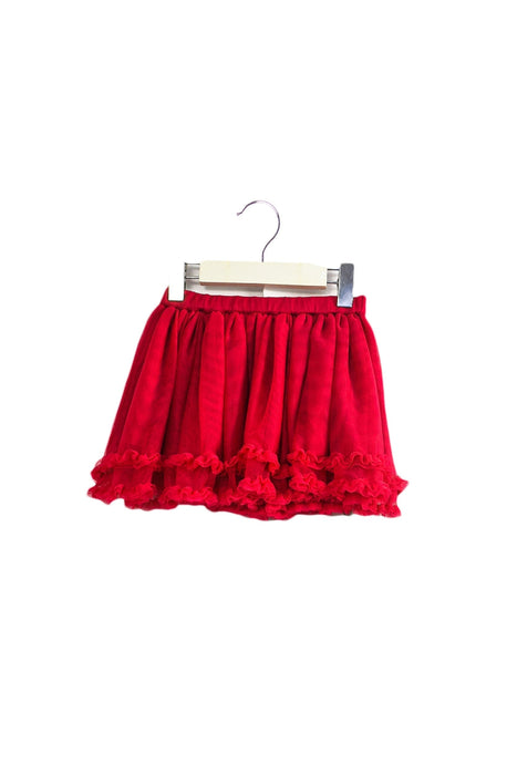 A Pink Tulle Skirts from Spicy Lil Tofu in size 2T for girl. (Front View)