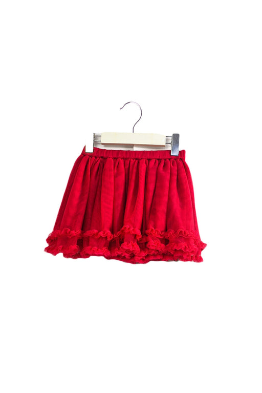 A Pink Tulle Skirts from Spicy Lil Tofu in size 2T for girl. (Front View)