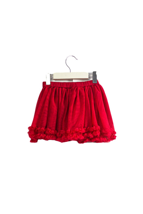 A Pink Tulle Skirts from Spicy Lil Tofu in size 2T for girl. (Back View)