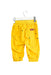 A Yellow Casual Pants from Seed in size 0-3M for boy. (Back View)