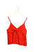A Red Sleeveless Tops from Dior in size 8Y for girl. (Front View)