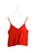A Red Sleeveless Tops from Dior in size 8Y for girl. (Back View)