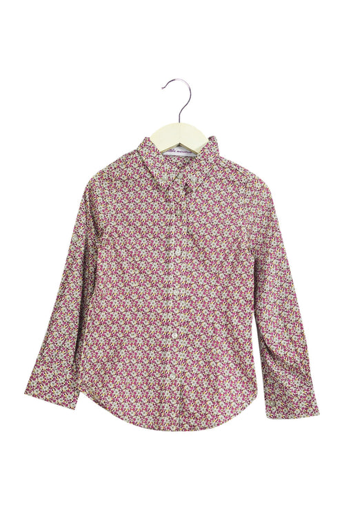 A Purple Shirts from Little Mercerie in size 4T for girl. (Front View)