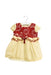 A Beige Short Sleeve Dresses from I Pinco Pallino in size 6-12M for girl. (Front View)
