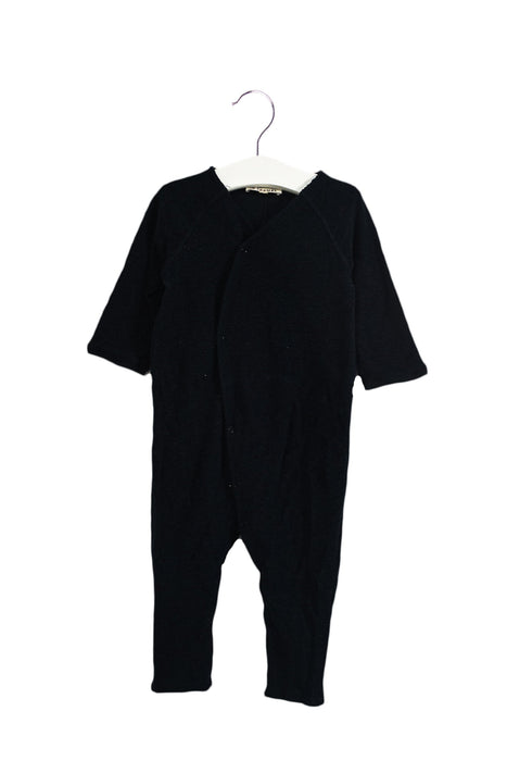 A Navy Onesies from Caramel in size 6-12M for neutral. (Front View)