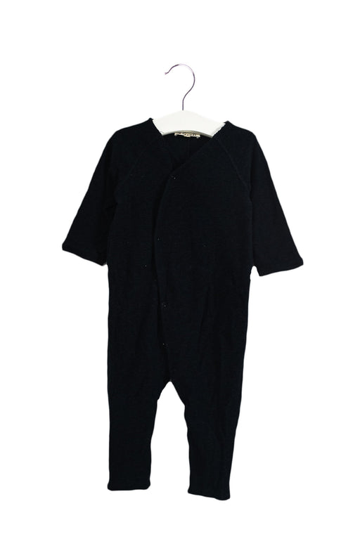 A Navy Onesies from Caramel in size 6-12M for neutral. (Front View)