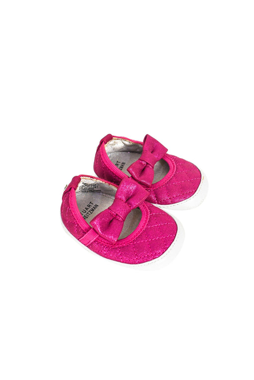 A Pink Boots & Booties from Stuart Weitzman in size 3-6M for girl. (Front View)