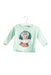 A Blue Long Sleeve Tops from Peek in size 3-6M for girl. (Front View)