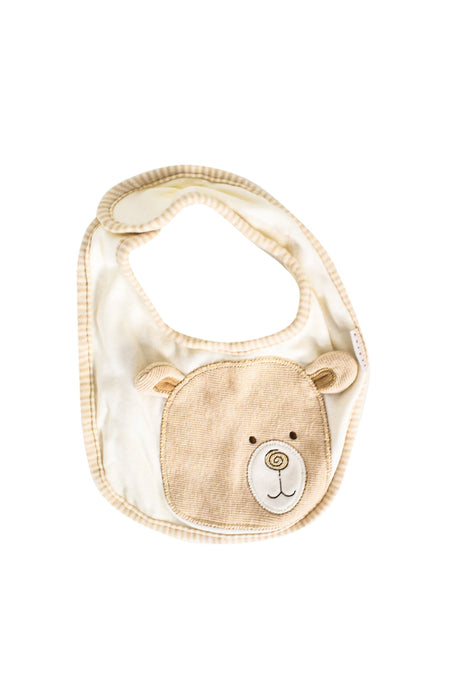 A Ivory Bibs from Natures Purest in size 0-3M for neutral. (Front View)