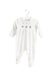 A White Long Sleeve Jumpsuits from Jojo Maman Bébé in size 0-3M for neutral. (Front View)