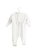 A White Long Sleeve Jumpsuits from Jojo Maman Bébé in size 0-3M for neutral. (Back View)