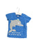 A Blue Short Sleeve T Shirts from Seed in size 0-3M for girl. (Front View)