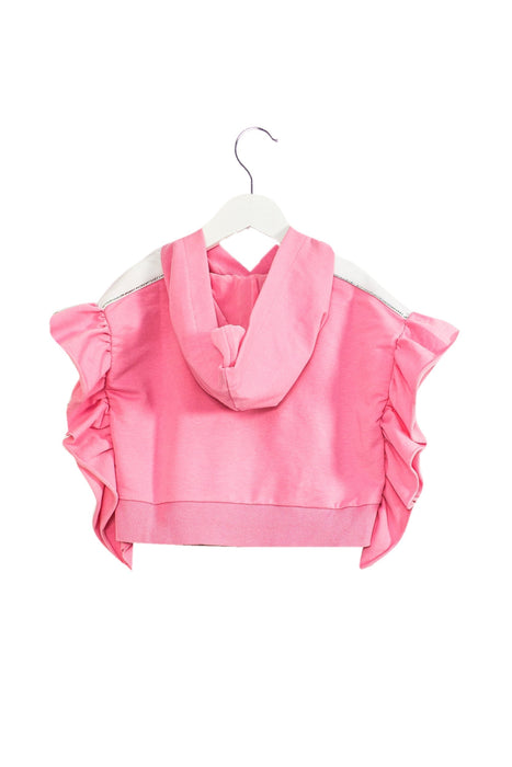 A Pink Crewneck Sweatshirts from Monnalisa in size 3T for girl. (Back View)