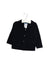 A Navy Cardigans from Jacadi in size 6-12M for boy. (Front View)