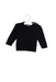 A Navy Knit Sweaters from Petit Bateau in size 6-12M for boy. (Front View)