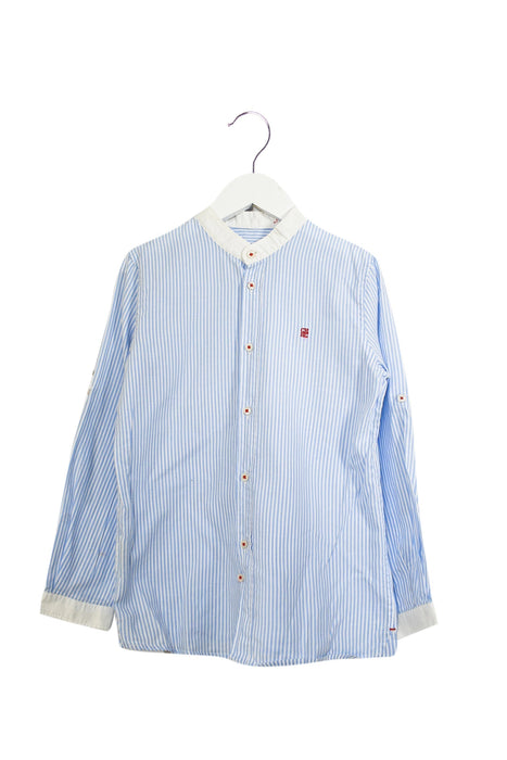 A Blue Shirts from Carolina Herrera in size 5T for boy. (Front View)