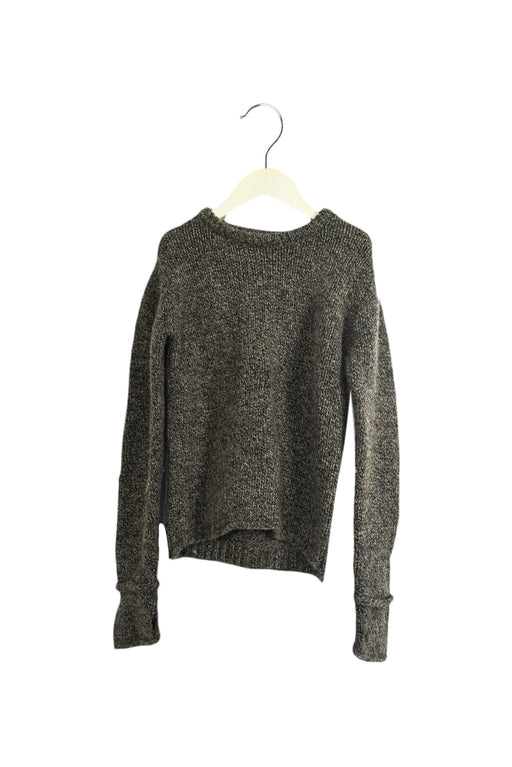 A Grey Knit Sweaters from Zadig & Voltaire in size 8Y for girl. (Front View)
