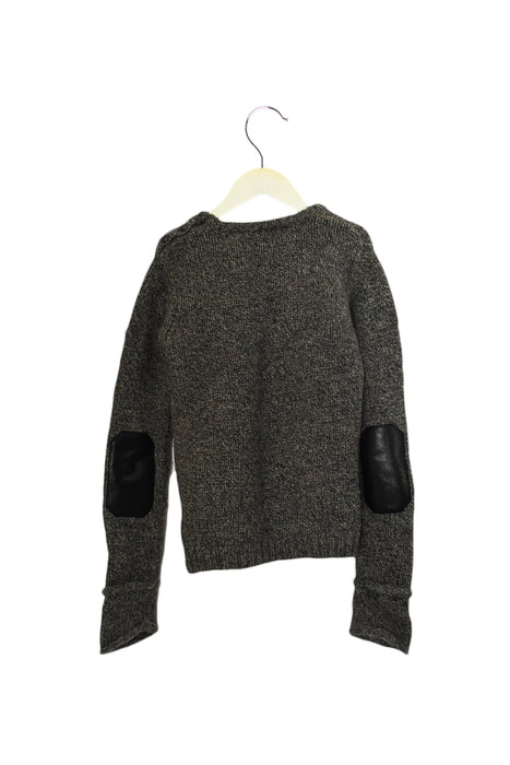 A Grey Knit Sweaters from Zadig & Voltaire in size 8Y for girl. (Back View)
