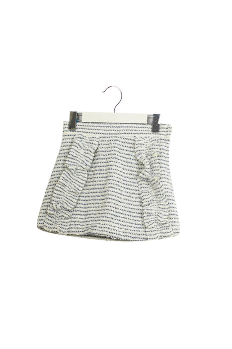 A White Short Skirts from Janie & Jack in size 2T for girl. (Front View)