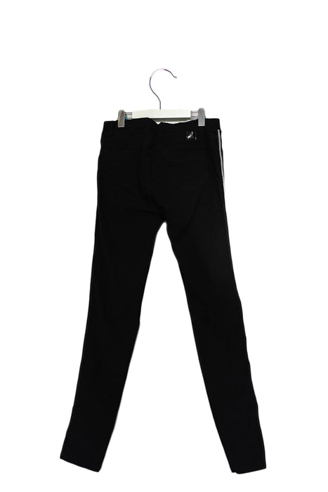 A Black Casual Pants from IKKS in size 12Y for girl. (Back View)