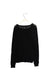 A Black Knit Sweaters from IKKS in size 12Y for girl. (Back View)