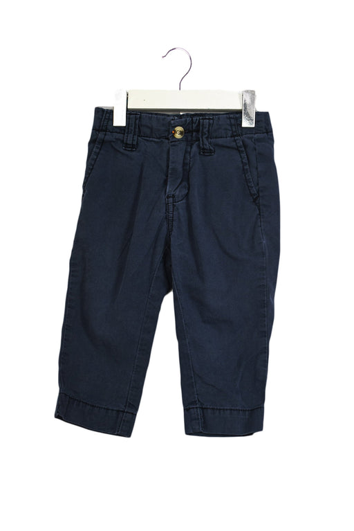 A Navy Casual Pants from Seed in size 3-6M for boy. (Front View)