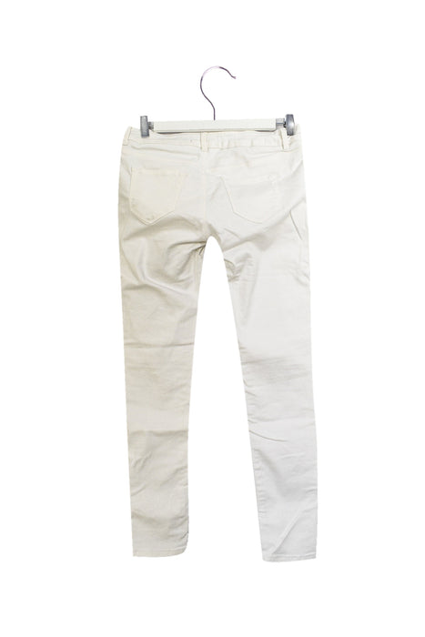 A White Jeans from Seraphine in size S for maternity. (Back View)