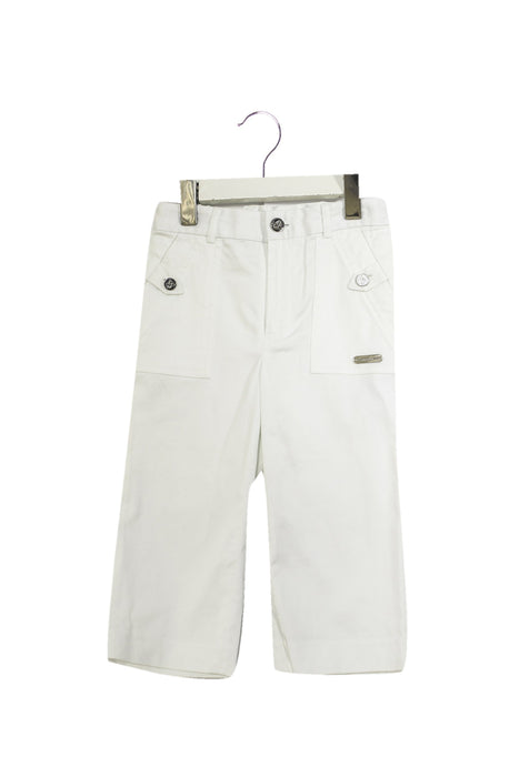 A White Casual Pants from Nicholas & Bears in size 2T for boy. (Front View)