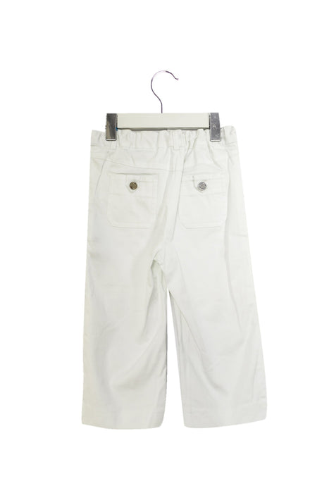 A White Casual Pants from Nicholas & Bears in size 2T for boy. (Back View)